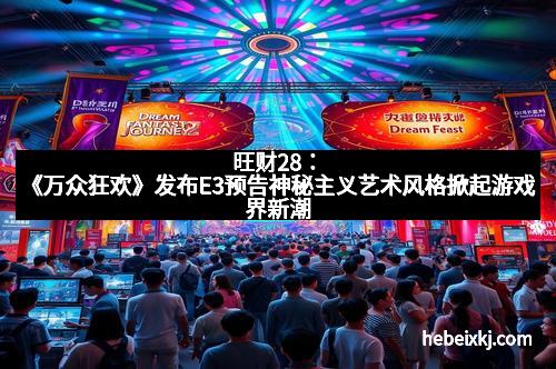 旺财28：《万众狂欢》发布E3预告神秘主义艺术风格掀起游戏界新潮